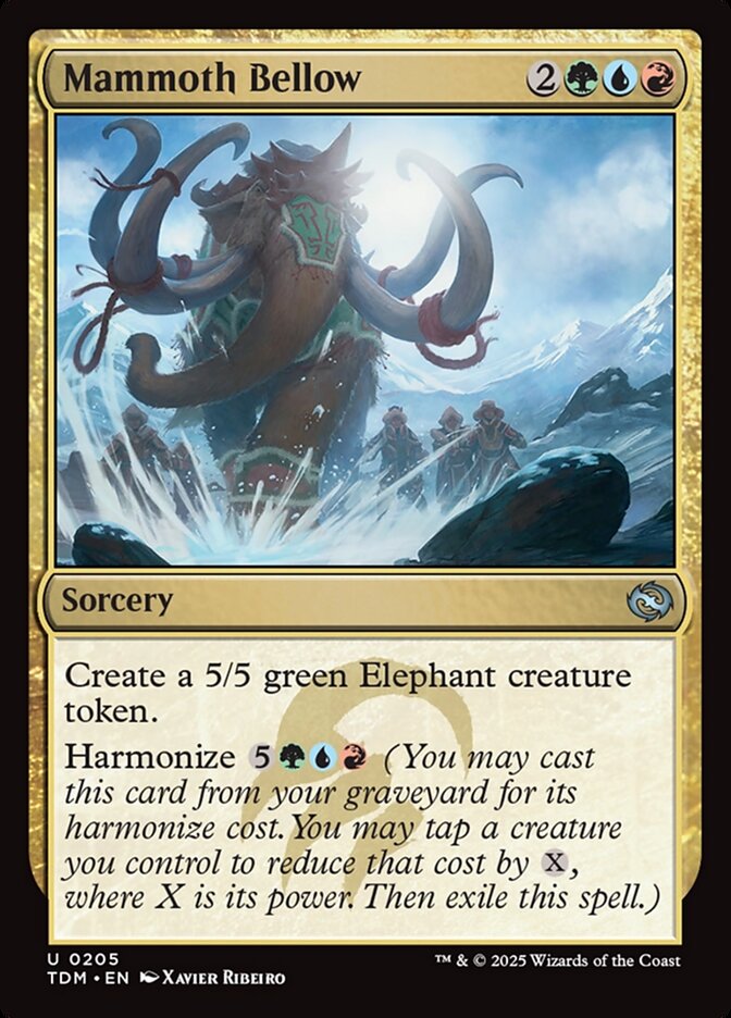 Mammoth Bellow tdm 205