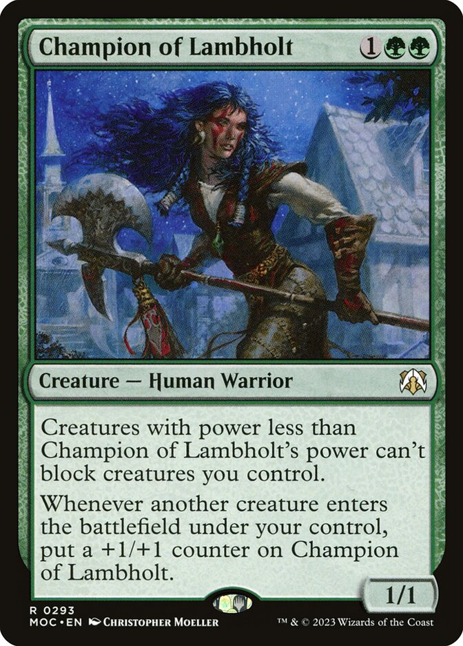Champion of Lambholt moc 293