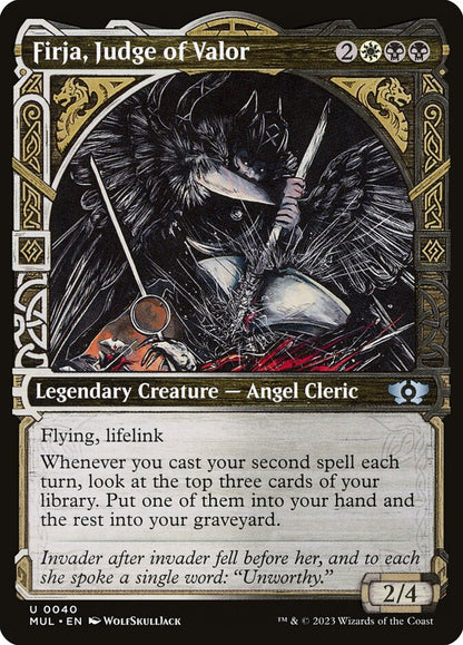 Firja, Judge of Valor mul 40