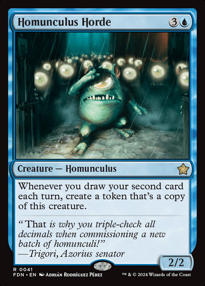 Homunculus Horde fdn 41