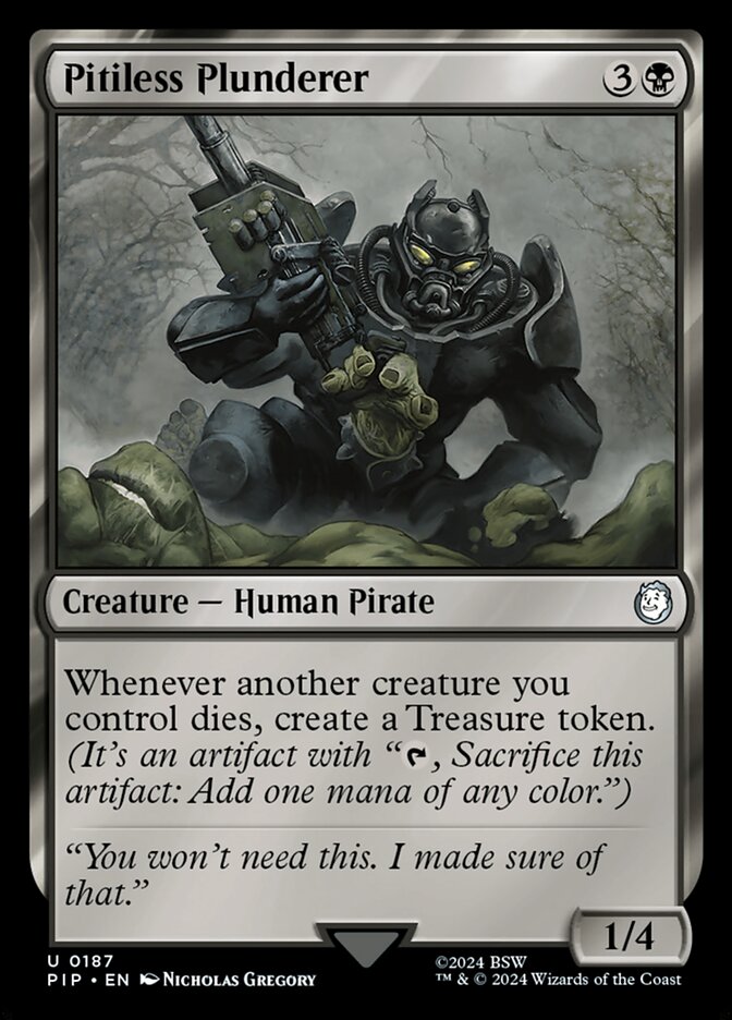Pitiless Plunderer pip 187