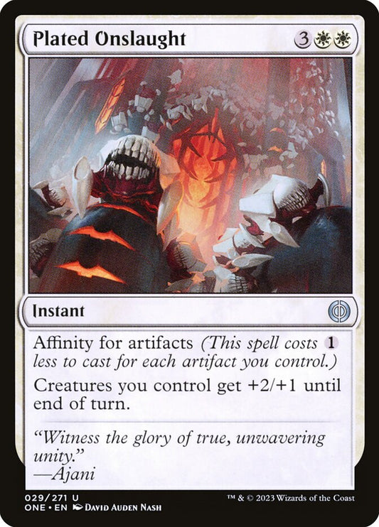 Plated Onslaught one 29