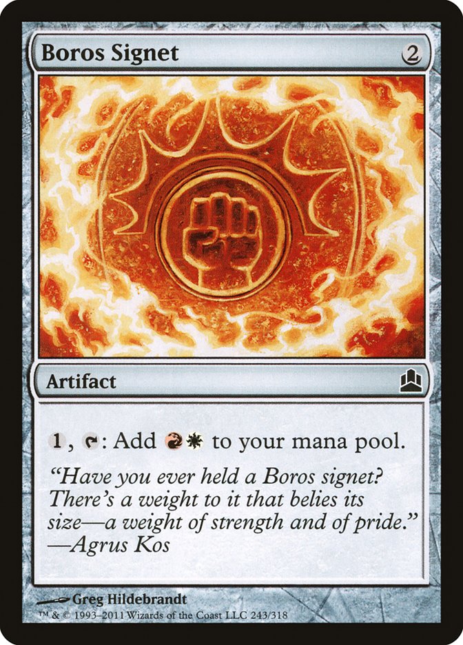 Boros Signet cmd 243