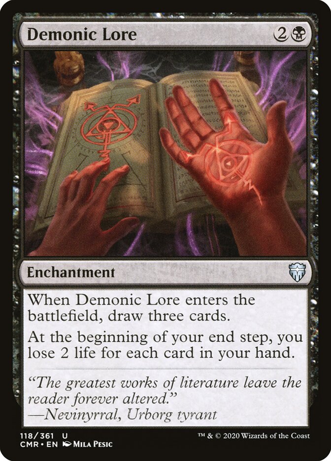 Demonic Lore cmr 118