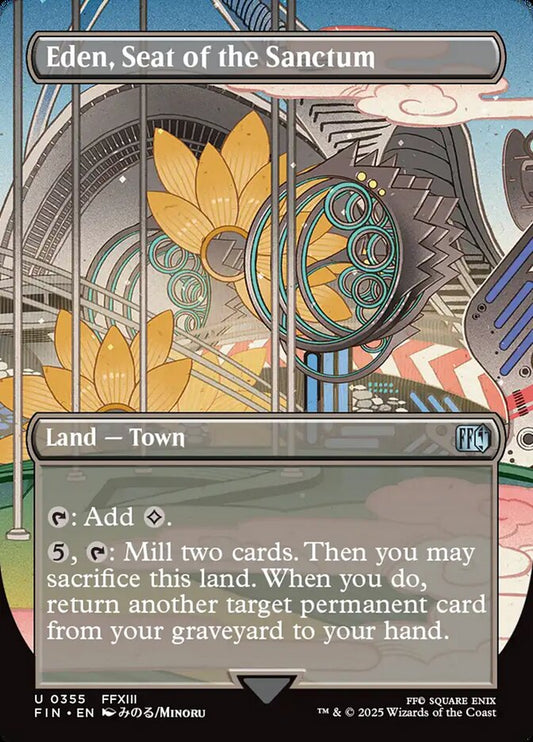 Eden, Seat of the Sanctum fin 355