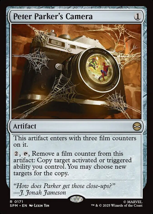 Peter Parker's Camera spm 171