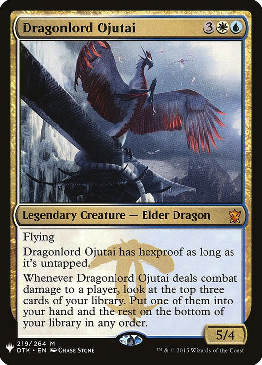 Dragonlord Ojutai plst DTK-219