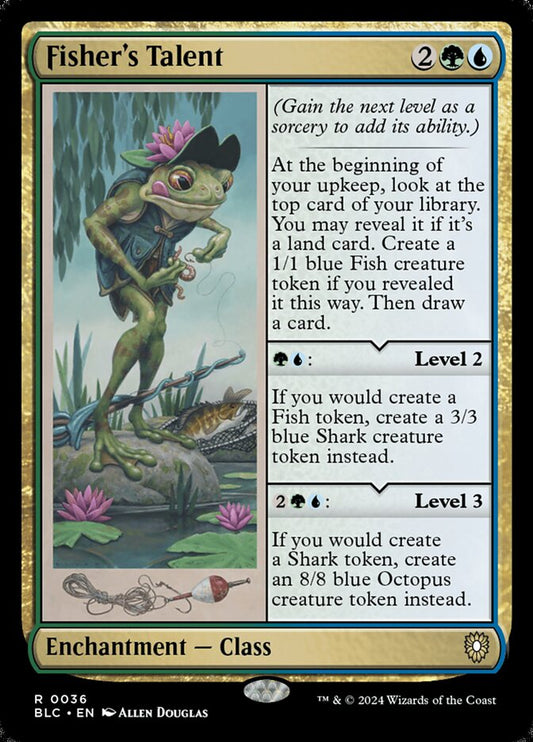 Fisher's Talent blc 36