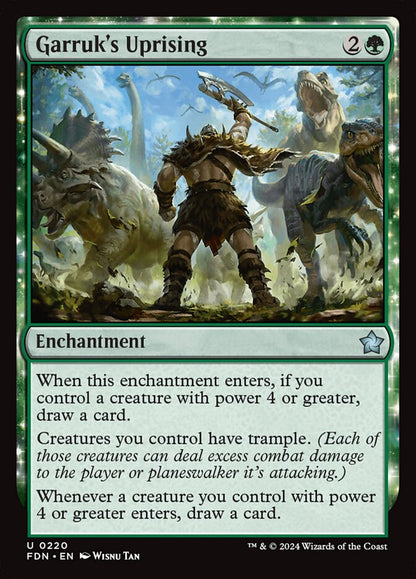 Garruk's Uprising fdn 220