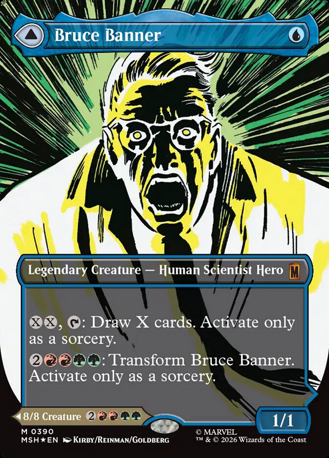 Bruce Banner // The Incredible Hulk msh 390