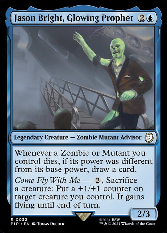 Jason Bright, Glowing Prophet pip 32