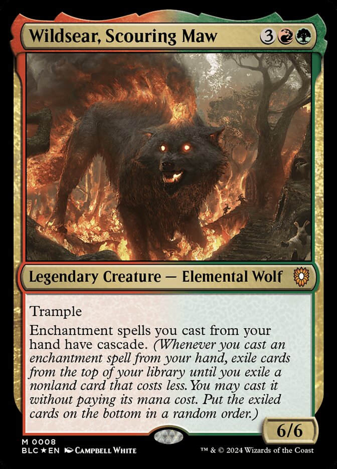 Wildsear, Scouring Maw blc 8