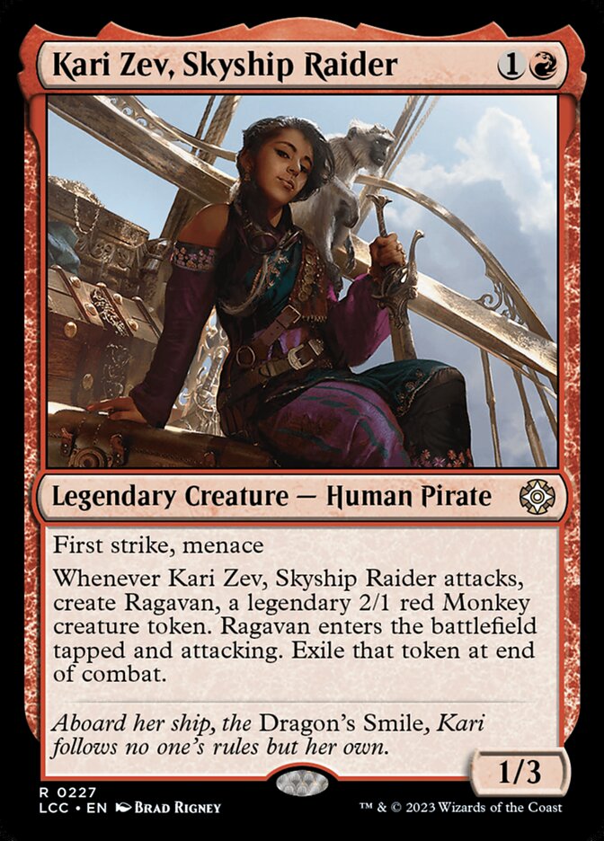 Kari Zev, Skyship Raider lcc 227