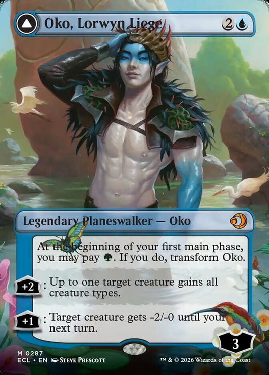 Oko, Lorwyn Liege // Oko, Shadowmoor Scion ecl 287