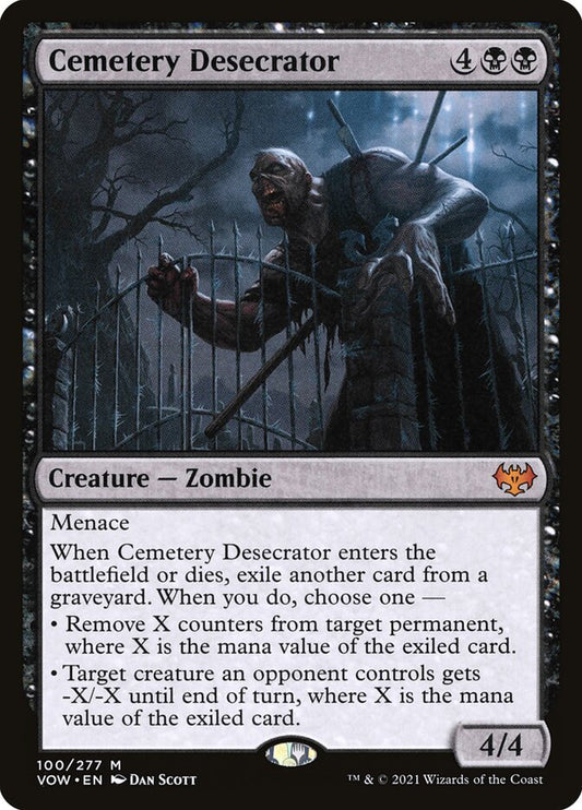 Cemetery Desecrator vow 100