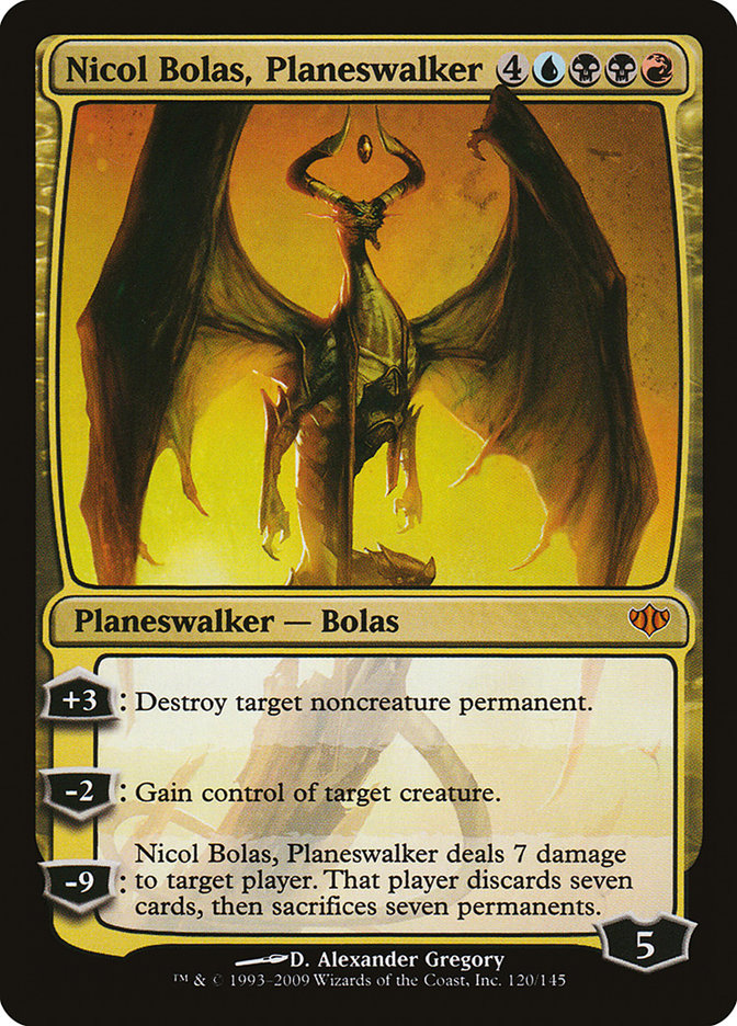 Nicol Bolas, Planeswalker con 120