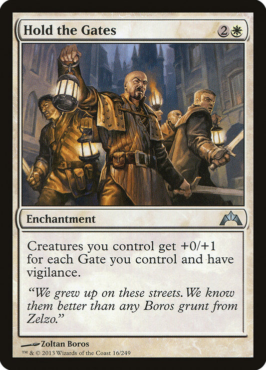 Hold the Gates gtc 16