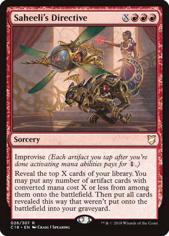 Saheeli's Directive c18 26