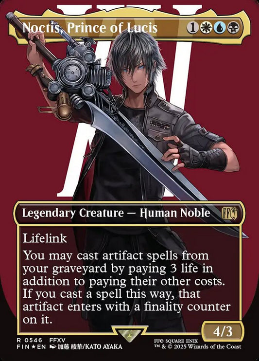 Noctis, Prince of Lucis fin 546
