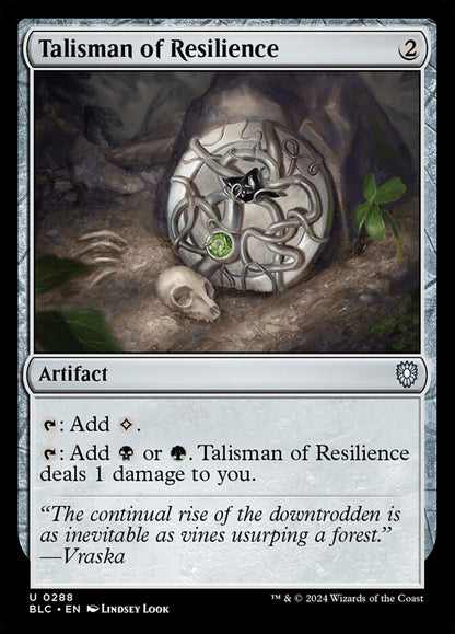 Talisman of Resilience blc 288