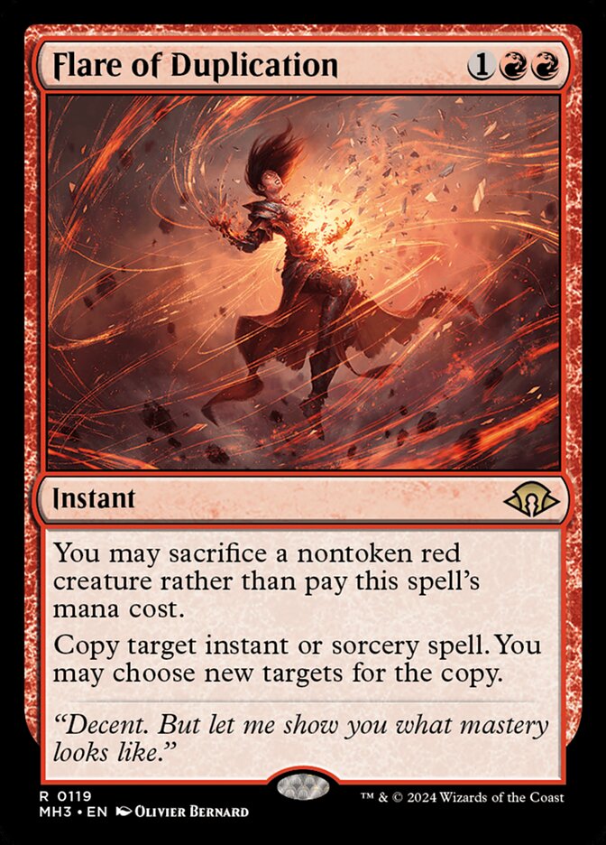 Flare of Duplication mh3 119