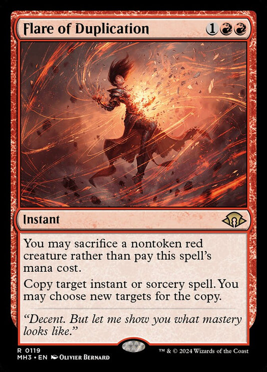 Flare of Duplication mh3 119