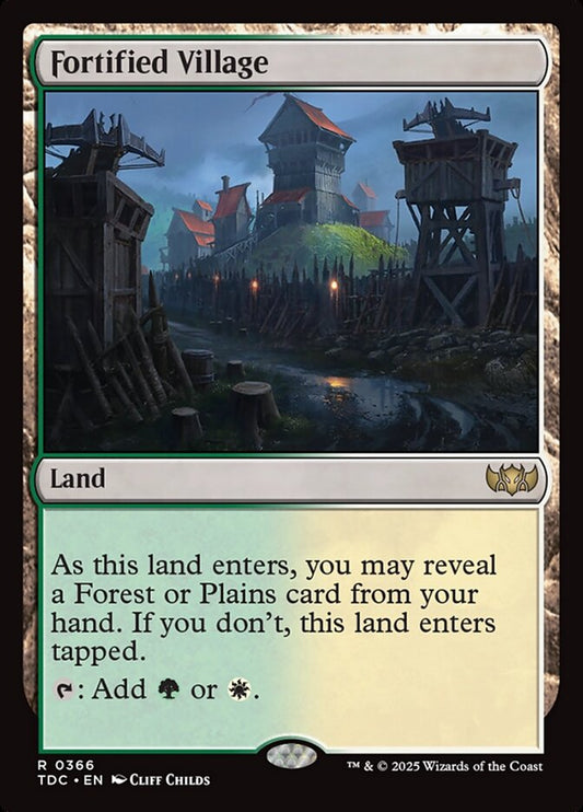 Fortified Village tdc 366