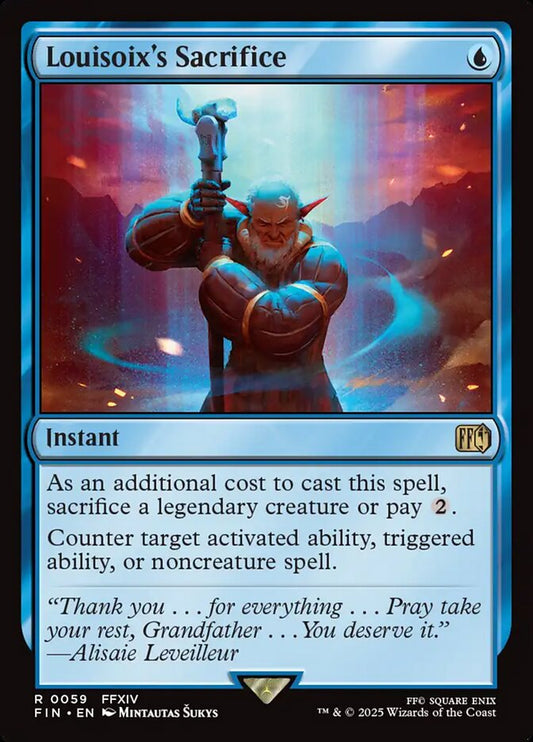 Louisoix's Sacrifice fin 59