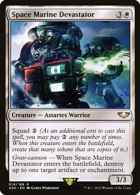 Space Marine Devastator 40k 14