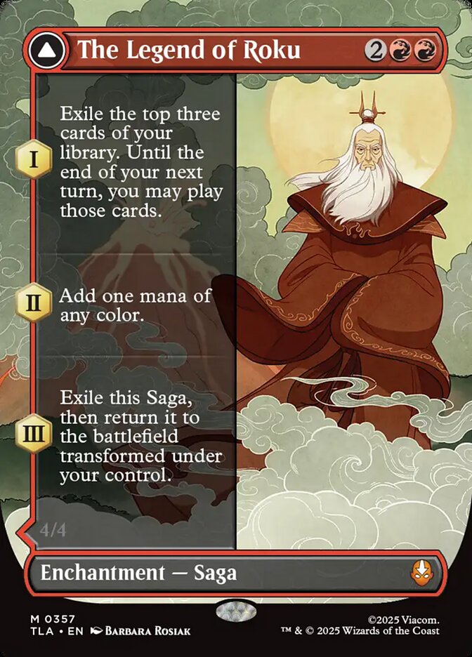 The Legend of Roku // Avatar Roku tla 357