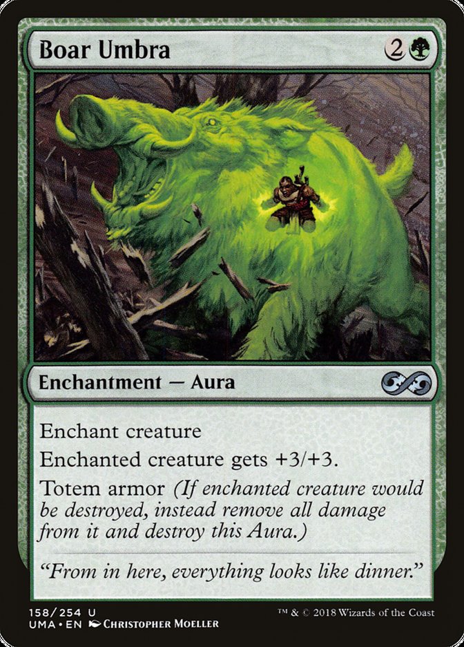 Boar Umbra uma 158