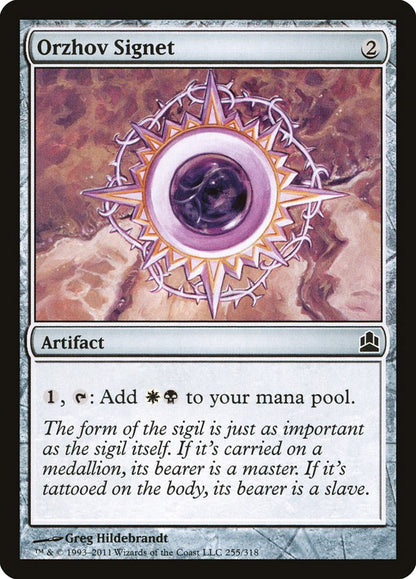 Orzhov Signet cmd 255
