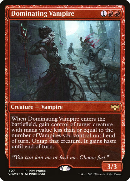 Dominating Vampire vow 407
