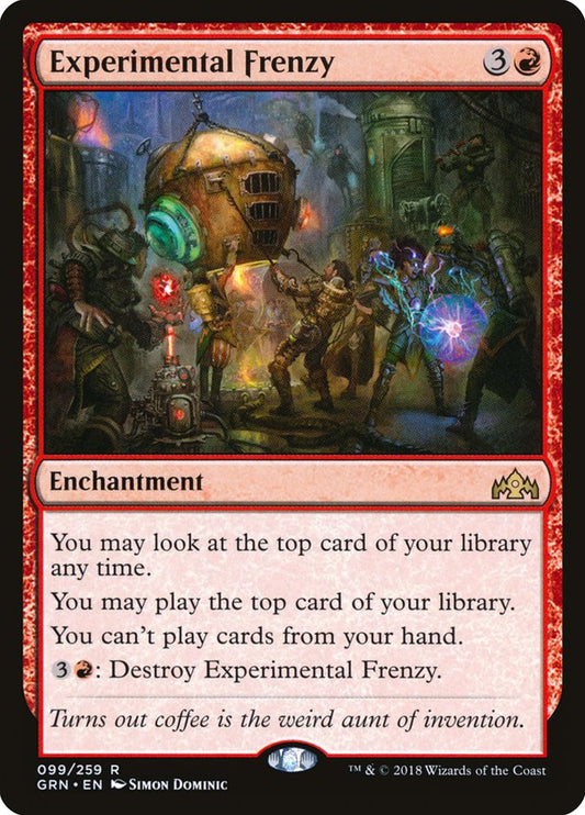 Experimental Frenzy grn 99
