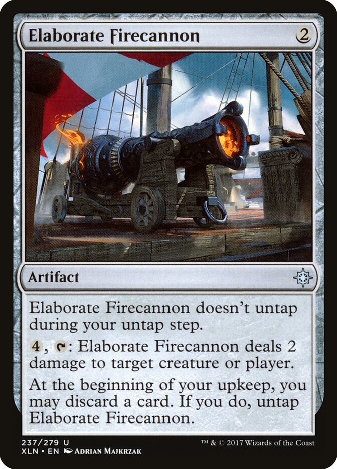 Elaborate Firecannon xln 237