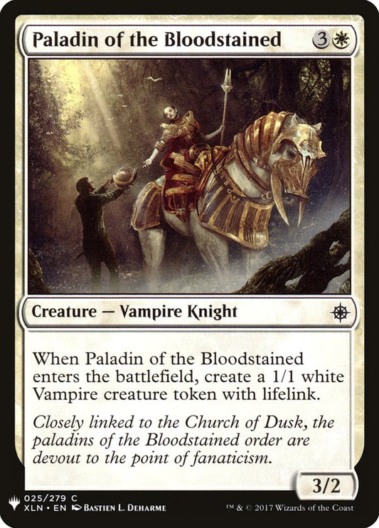 Paladin of the Bloodstained plst XLN-25