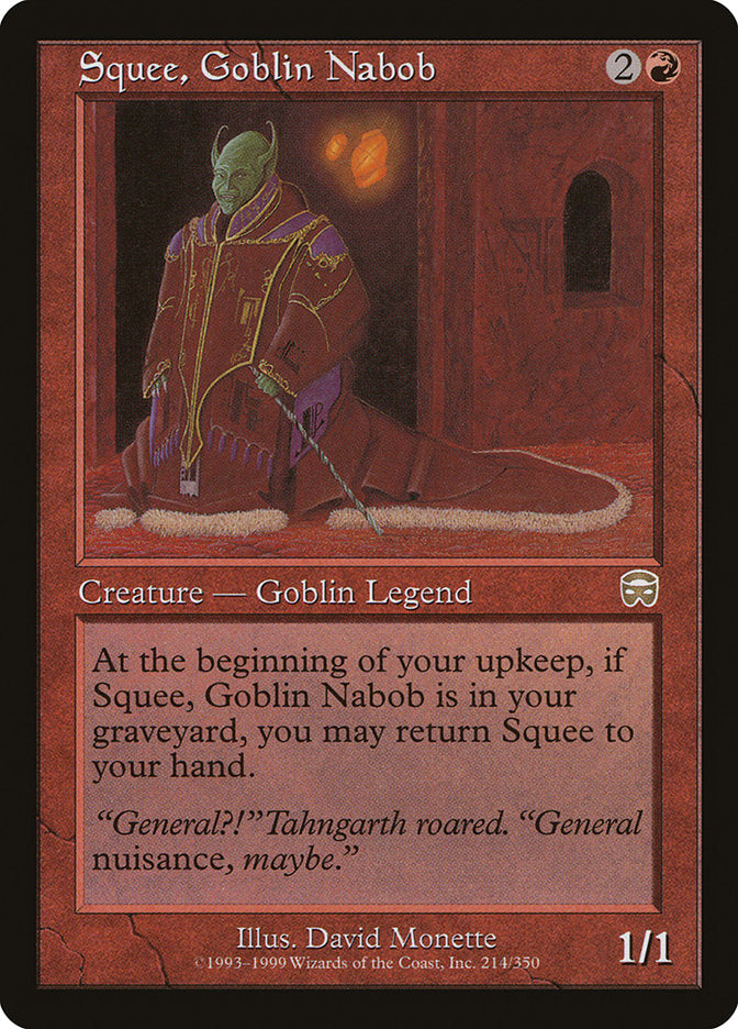 Squee, Goblin Nabob mmq 214