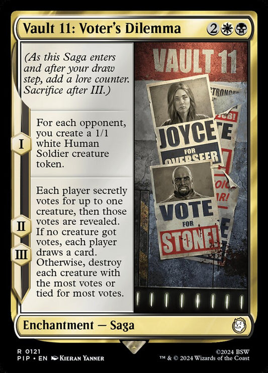 Vault 11: Voter's Dilemma pip 121