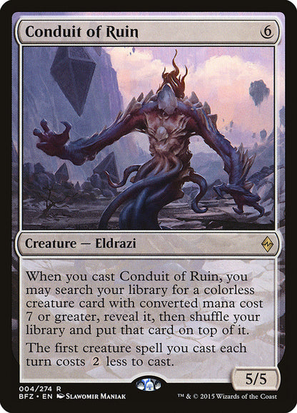 Conduit of Ruin bfz 4