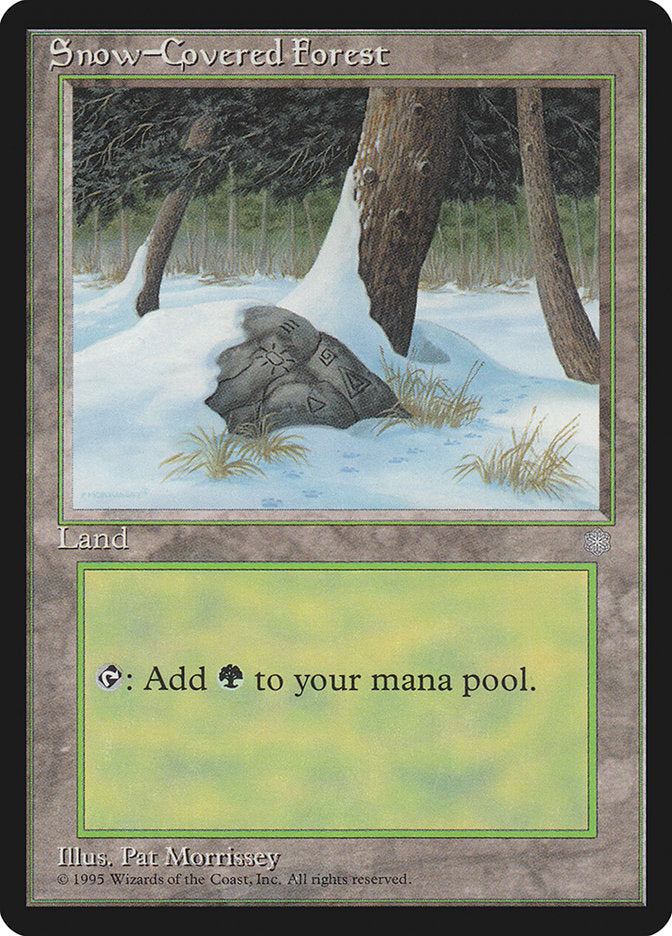 Snow-Covered Forest ice 383