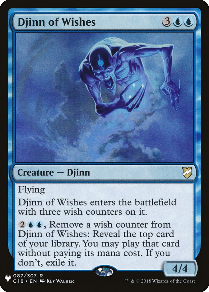 Djinn of Wishes plst C18-87