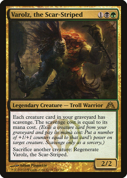Varolz, the Scar-Striped dgm 112