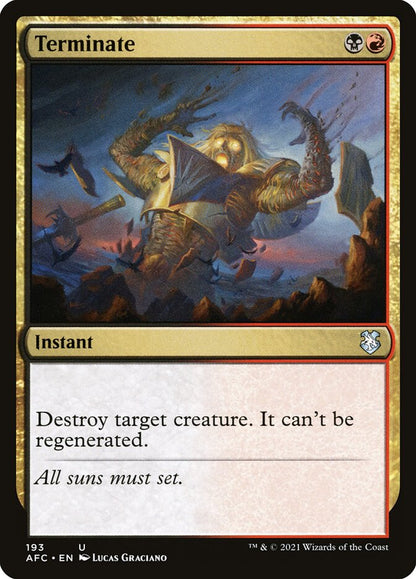 Terminate afc 193