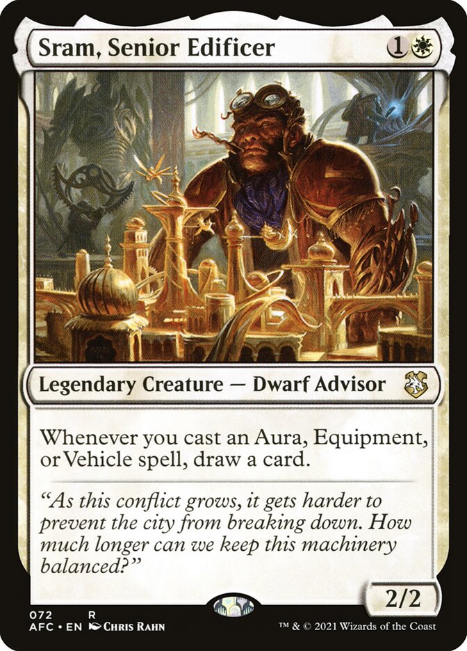 Sram, Senior Edificer afc 72