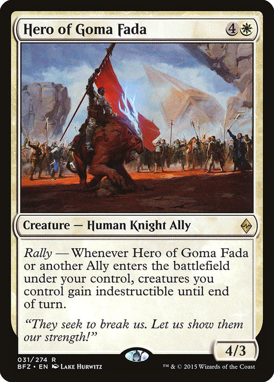 Hero of Goma Fada bfz 31