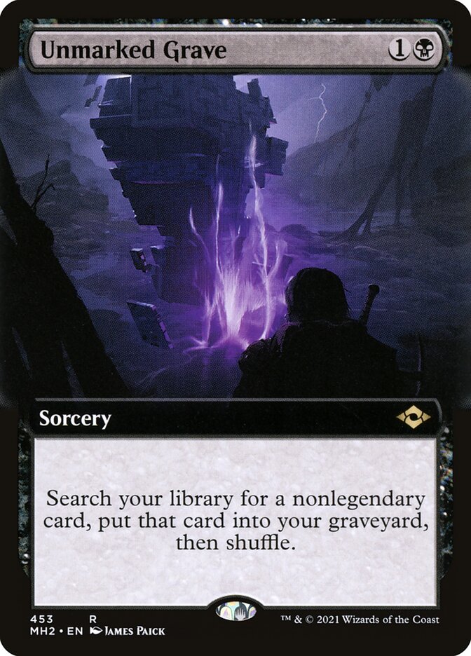Unmarked Grave mh2 453