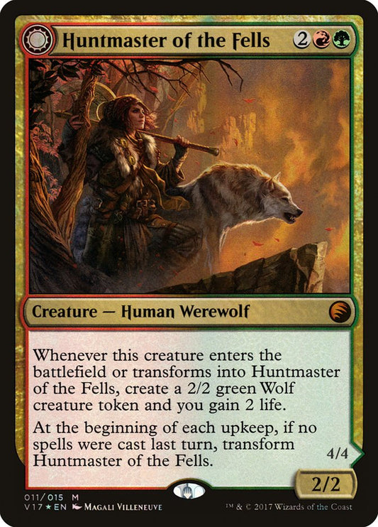 Huntmaster of the Fells // Ravager of the Fells v17 11