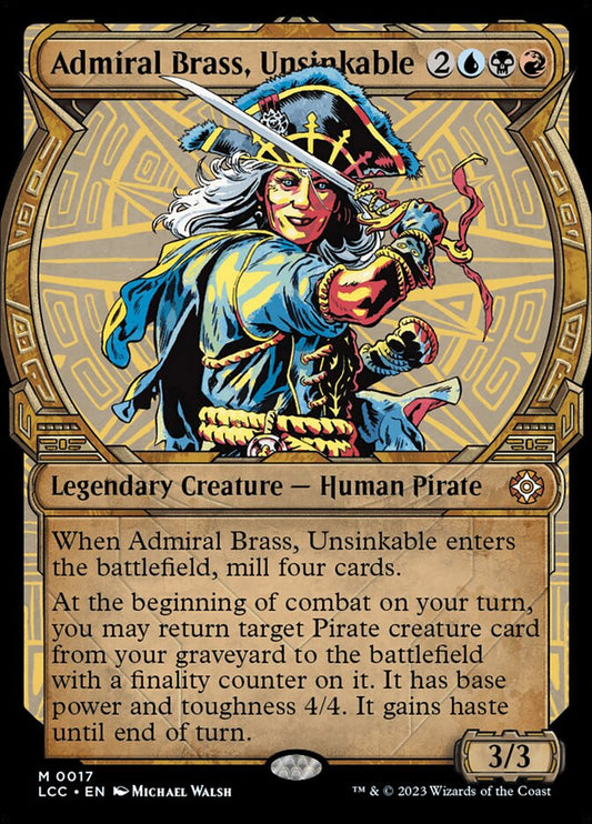 Admiral Brass, Unsinkable lcc 17