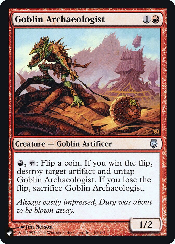 Goblin Archaeologist plst DST-63