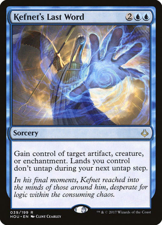 Kefnet's Last Word hou 39